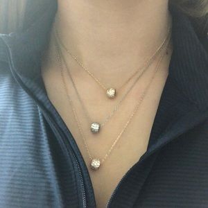 3 part layered necklace
